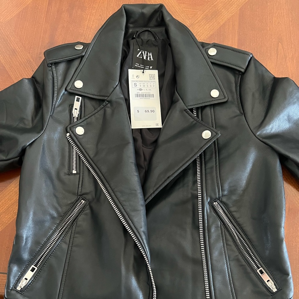 Leather jacket from ZARA